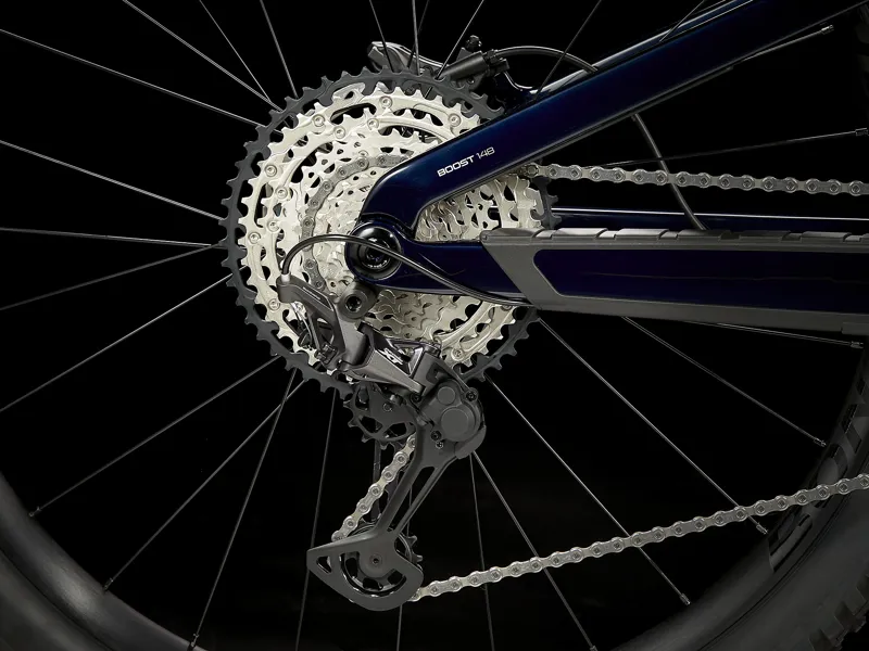 Trek Slash 9.7 SLX/XT Mountain Bike 2023 Blue Smoke/Trek Black-8